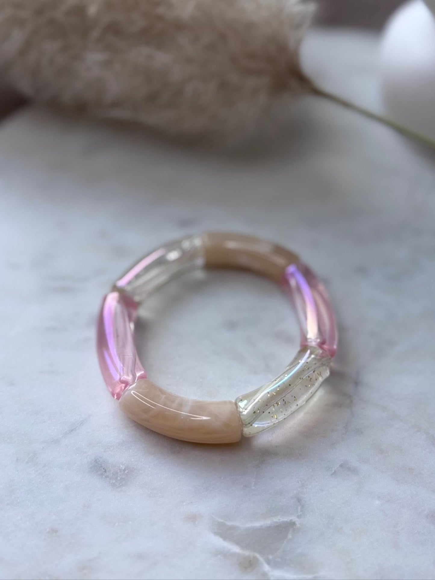 Schlichter Armreif - Handgefertigtes Tube Armband für den perfekten Summer Look im Retrostil