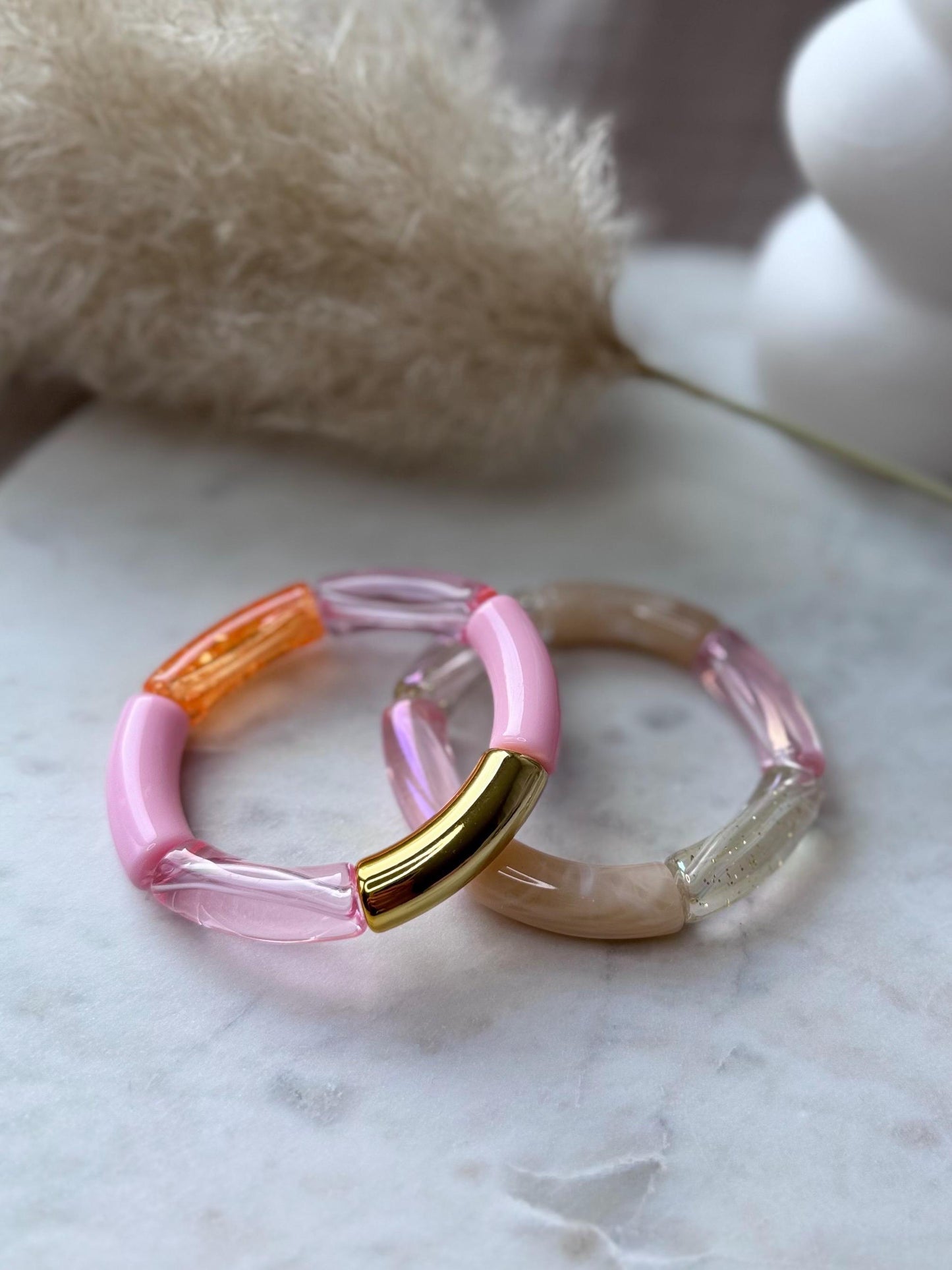 Schlichter Armreif - Handgefertigtes Tube Armband für den perfekten Summer Look im Retrostil