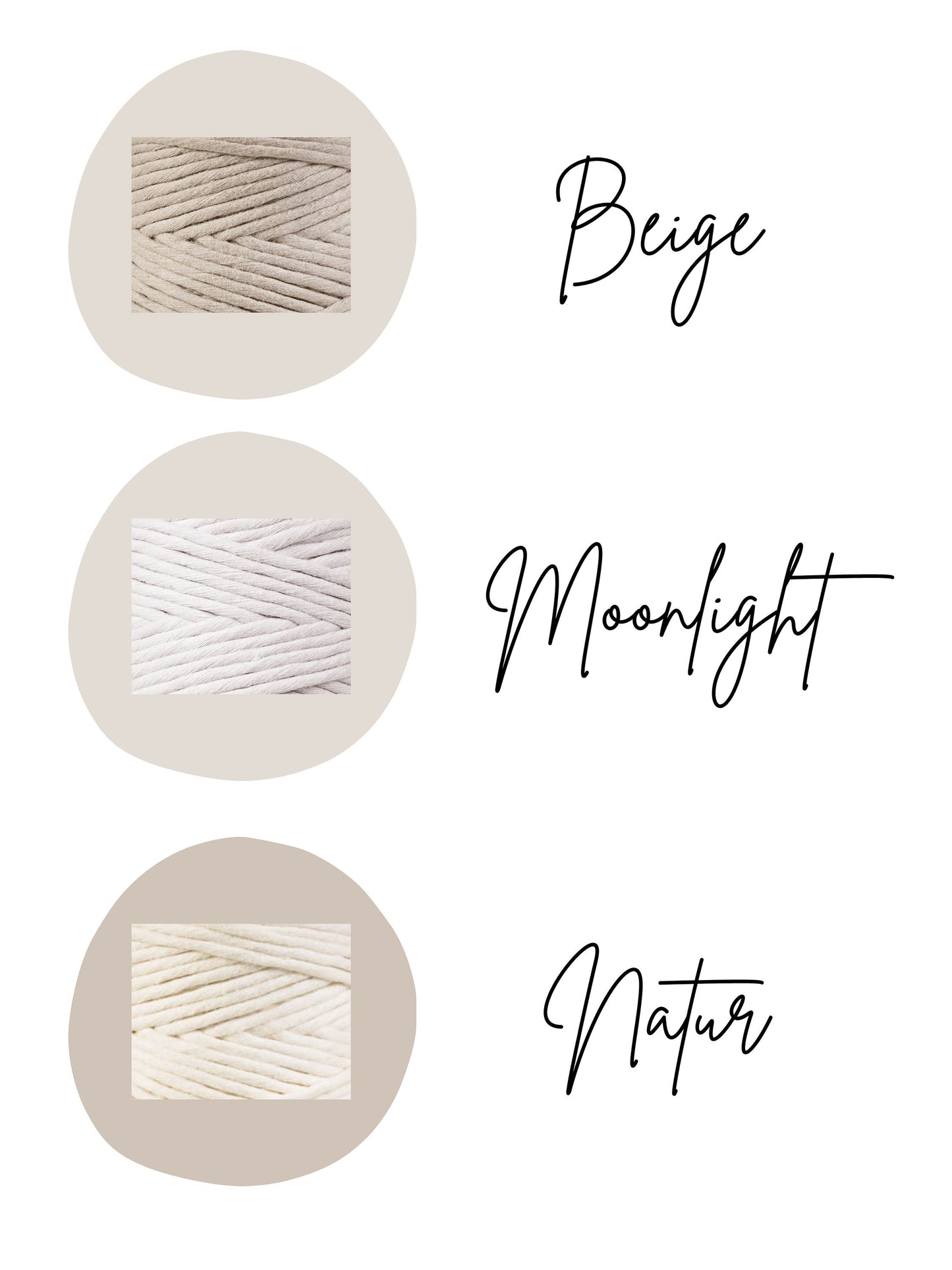 Handgefertigter Makramee Schlüsselanhänger getwistet - Boho Scandi Style Accessoire