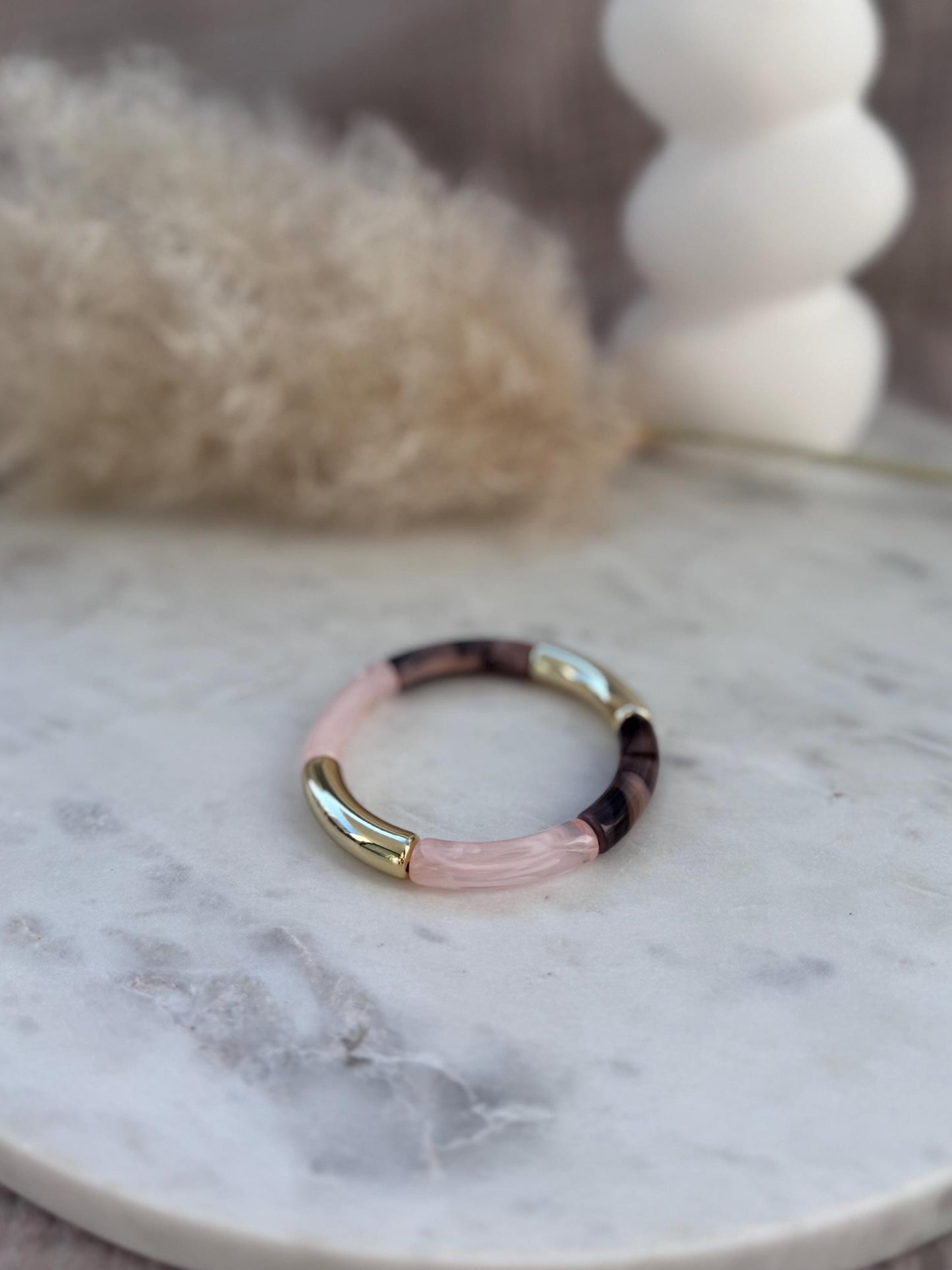 Schlichter dünner Armreif - Handgefertigtes Tube Armband für den perfekten Summer Look im Retrostil