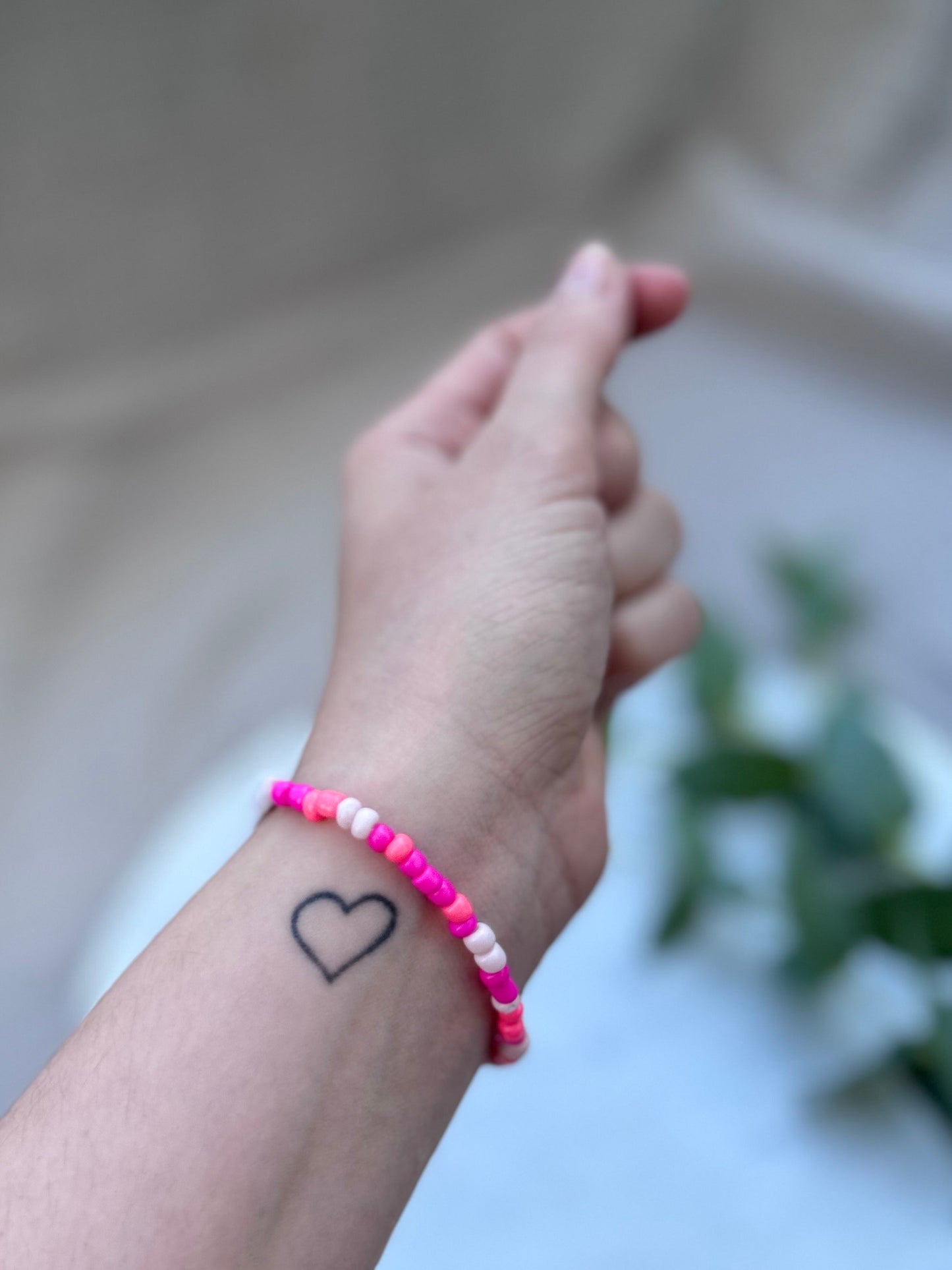 Buntes Schulkind Armband - Handgefertigt zur Einschulung Kinderarmband
