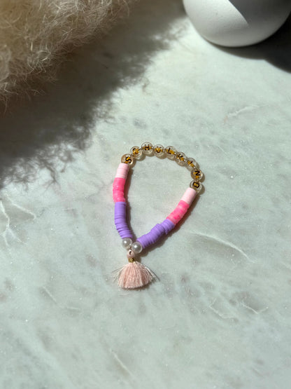 Schulkind Armband Bunt - Handgefertigt zur Einschulung Kinderarmband - Geschenk zur Einschulung - Schultüte