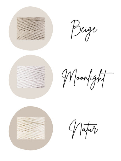 Handgefertigter Makramee Schlüsselanhänger - Boho Scandi Style Accessoire