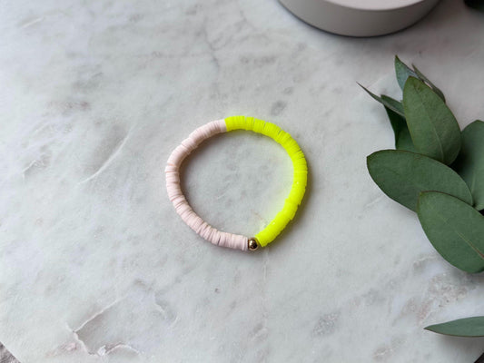 Katsuki Perlenarmband handgefertigt - Buntes Armband mit Quaste