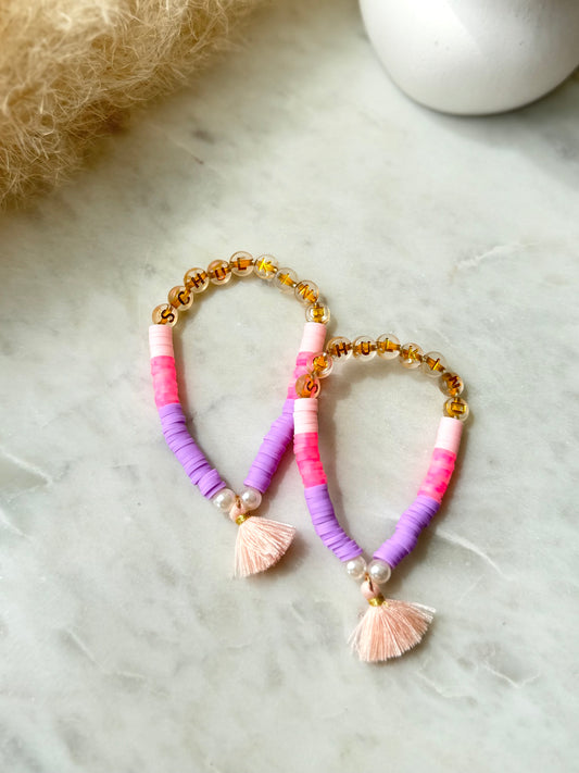 Schulkind Armband Bunt - Handgefertigt zur Einschulung Kinderarmband - Geschenk zur Einschulung - Schultüte