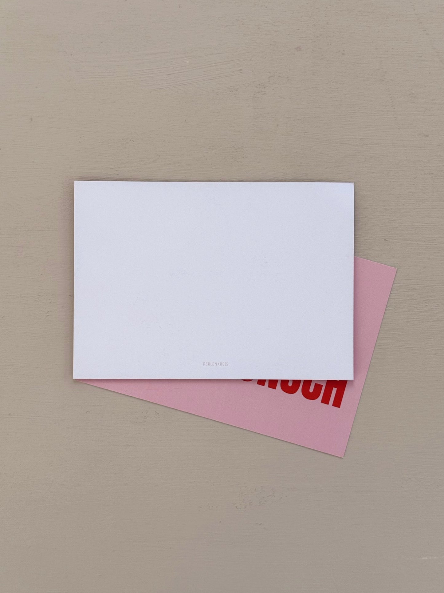 Glückwunschkarte "Herzlichen Glückwunsch" - Rosa Rot - Kreative Geburtstagskarte - Bunte Karte