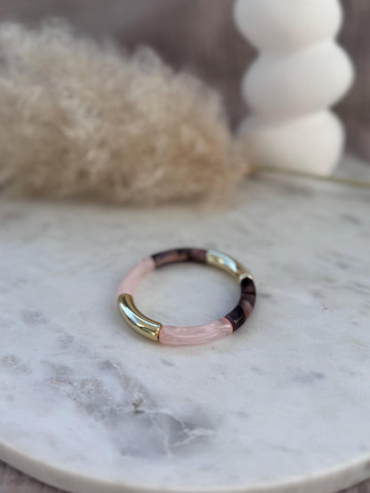 Schlichter dünner Armreif - Handgefertigtes Tube Armband für den perfekten Summer Look im Retrostil
